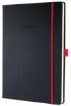 Sigel Conceptum Red Edition exkluzív keményfedeles kockás jegyzetfüzet A4 (SICO660)