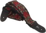 Perri's Leathers 7634 Jacquard Red/Gold Roses