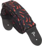 Perri's Leathers 7644 Design Fabric Strap Red Peppers