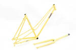 Csepel Torpedo 3* 2022 női országúti-fitness kerékpár váz és villa szett, acél, sárga, 570-es vázméret