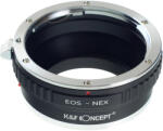 K&F Concept Adaptor montura K&F Concept EOS-NEX II de la Canon EOS la Sony E-Mount (NEX) KF06.361