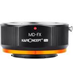 K&F Concept Adaptor montura M15115 K&F Concept MD-FX PRO de la Minolta MD MC la Fuji X-Mount KF06.452
