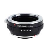 K&F Concept Adaptor montura K&F Concept Minolta(AF)-Nikon1 de la Sony Minolta A/ Sony A la Nikon1 KF06.282
