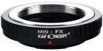 K&F Concept Adaptor montura K&F Concept M39-FX de la M39 la Fuji X-Mount KF06.104