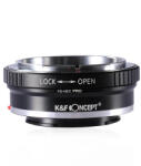 K&F Concept Adaptor montura K&F Concept EOS-NEX PRO de la Canon EF la Sony E-Mount (NEX) KF06.396