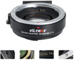 Viltrox Adaptor montura Viltrox EF-EOS M2 Auto Focus Speed Booster de la Canon EF/S la Canon EOS-M mount