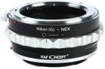 K&F Concept Adaptor montura K&F Concept Nikon(G)-NEX II de la Nikon(G) la Sony E-Mount (NEX) KF06.362