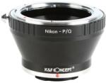 K&F Concept Adaptor montura K&F Concept Nikon-P/Q de la Nikon F la Pentax Q-Mount KF06.287