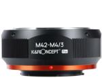 K&F Concept Adaptor montura K&F Concept M10125 M42-M4/3 PRO de la M42 la Micro 4/3 (MFT) KF06.441