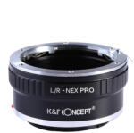 K&F Concept Adaptor montura K&F Concept L/R-NEX PRO de la Leica R la Sony E-Mount (NEX)