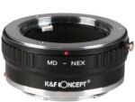 K&F Concept Adaptor montura K&F Concept MD-NEX II de la Minolta MD la Sony E-Mount (NEX) KF06.308