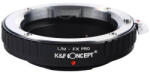 K&F Concept LM-FX PRO adaptor montura Leica M la Fuji X-Mount KF06.411