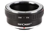 K&F Concept Adaptor montura K&F Concept OM-FX de la Olympus OM la Fuji X-Mount KF06.106