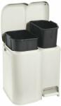 Tontarelli Patty 2 Szelektív szemetes, fehér, 13/8 l - alza