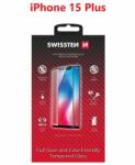 SWISSTEN Full Glue Apple iPhone 15 Plus 3D üvegfólia - fekete (54501843)
