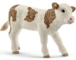 Schleich Figurina Schleich, Farm World, Vitel baltat Simmental Figurina