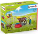 Schleich Set figurine Schleich, Farm World, Centru de spalat vaci Figurina