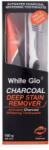 White Glo Charcoal Deep Stain Remover pastă de dinți pastă de dinți 100 ml + periuță de dinți 1 buc. + periuță interdentară 8 buc. unisex