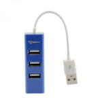 SBOX H-204 USB 4 Ports USB HUB blueberry blue (T-MLX36434) - vexio