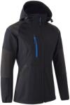 Coverguard Antilope női softshell dzseki fekete/kék (5ANT01000S)