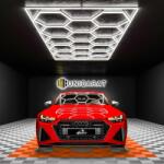 Unicarat Műhely világítás - 14 részes Hexagon lámpa kerettel (hideg fehér) 6500K