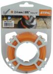 STIHL damil 2, 4mmx15m narancssárga kerek 00009302338