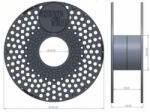 AzureFilm Filament PLA Silk 1.75mm 1 kg - Homok (FL171-1015)