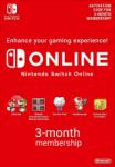Nintendo Switch Online 3 hónapos előfizetés (Digitális kód)