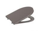 Roca Inspira Round Compact lassú záródású SUPRALIT wc ülőke, kávé A80152C66B (A80152C66B)