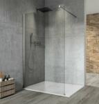 SAPHO VARIO CHROME Fix zuhanyfal, fali profillal, merőleges merevítő nélkül, transzparent üveg, 1100mm (GX1211GX1010) (GX1211GX1010)