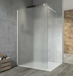 SAPHO VARIO WHITE Fix zuhanyfal, fali profillal, merőleges merevítő nélkül, matt üveg, 1200mm (GX1412GX1015) (GX1412GX1015)