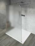 SAPHO VARIO CHROME Szabadon álló zuhanyfal merőleges merevítőkkel, matt üveg, 900mm (GX1490GX2210) (GX1490GX2210)