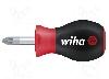 Wiha şurubelniţa, Pozidriv®, lungime 81mm, varf PZ3, WIHA - 26973 Surubelnita