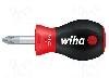 Wiha şurubelniţa, Phillips, lungime 81mm, varf PH3, WIHA - 26970 Surubelnita