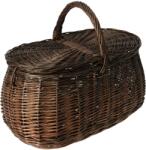 ATMOWOOD Fonott piknikkosár - sötét (123-44/M Brąz)