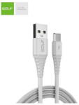 GOLF Cablu USB la USB tip C Golf Flying Fish Fast Cable 3A ALB GC-64t (A0112779) - pcone