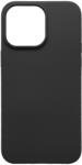 mobilNET Puha tapintású szilikon tok, iPhone 15 Pro Max, fekete