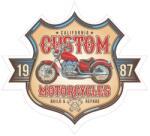  Abtibild "CUSTOM MOTORCYCLES" Cod: TAG 034 / T2 Automotive TrustedCars
