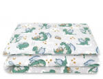  Baby Shop ágynemű huzat 90*120cm - szürke/zöld sárkány