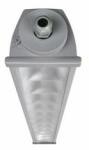 Beghelli LED porpáramentes lámpatest 3700-6000lm falonkívüli 21-38W 93-265V AC 4000K Acciaio Reg Beghelli - A236RD (A236RD)