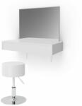 Vicco "Alessia" fésülködőasztal székkel, tükörrel, 90 cm, fehér