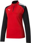 PUMA teamLIGA 1 4 Zip Top W Red- Bla Hosszú ujjú póló 657253-01 Méret L