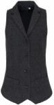 Premier Workwear Női gyapjúmellény - Szénfekete | XL (PR626-1000268938)