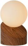 Lucide Len barna-opál asztali lámpa (LUC-45561/01/70) G9 1 izzós IP20 (45561/01/70)