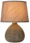 Lucide Ramzi barna asztali lámpa (LUC-47506/81/43) E14 1 izzós IP20 (47506/81/43)