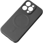  Carcasa Silicone Case MagSafe compatibila cu iPhone 15 Plus Black (9145576279809)