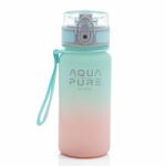  Astra Egészséges üveg AQUA PURE by 400 ml - rózsaszín/menta, 511023002