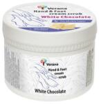 Verana Védő krém-peeling kézre és lábra Fehér csokoládé - Verana Protective Hand & Foot Cream-scrub White Chocolate 200 g