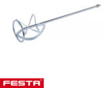 FESTA 35091 keverőszár ellentétes lapátiránnyal (festék, hígabb anyagok), Ø 120 mm, 600 mm, M14 (35091)