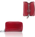  Jennifer Jones Női Bőr Kulcstartó 5139-1 Piros - Krokko Mintával (88398518)